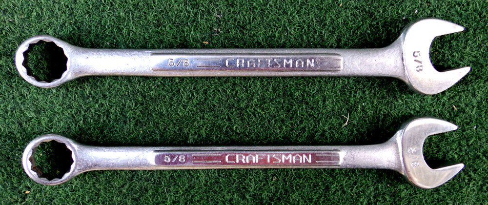 Craftsman 5/8" Combination Wrenches 12-Point ~V~ Series