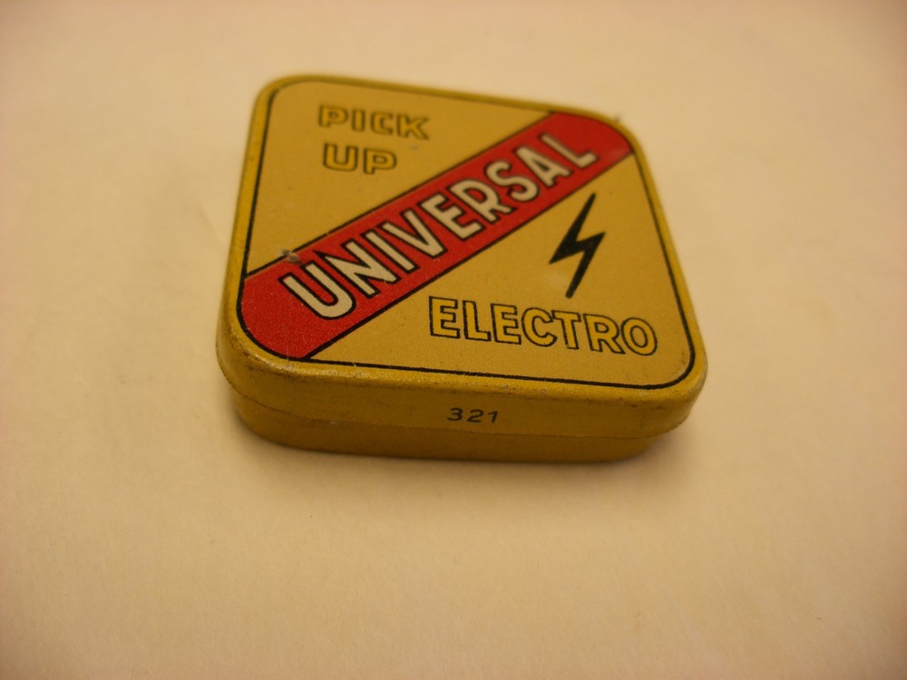 Phonograph Victrola Gramophone - Needle Tin - Universal Electro