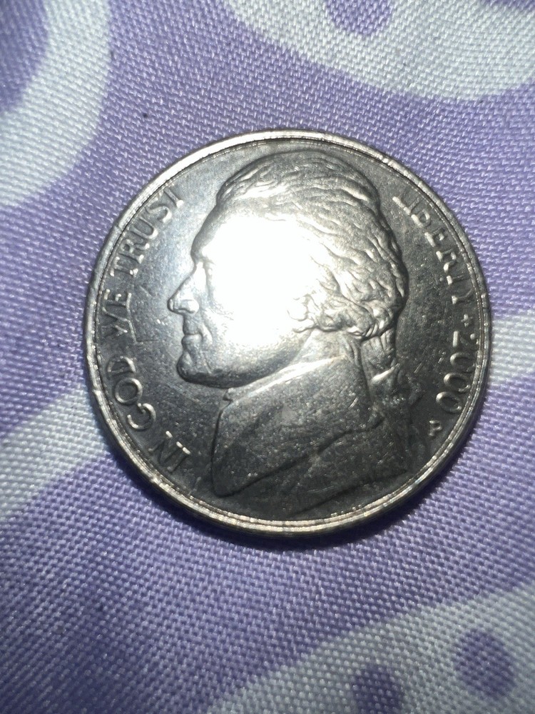 2 Sided Double Headed Nickel Front &Back both Heads 2 Different Years 2000/1982