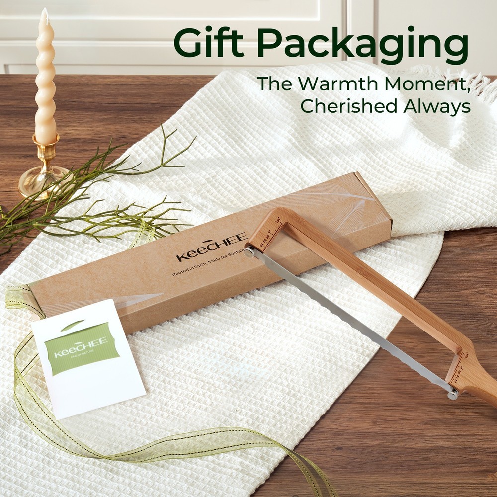 KeeCHEE® Adjustable Bread Slicer for Homemade Bread