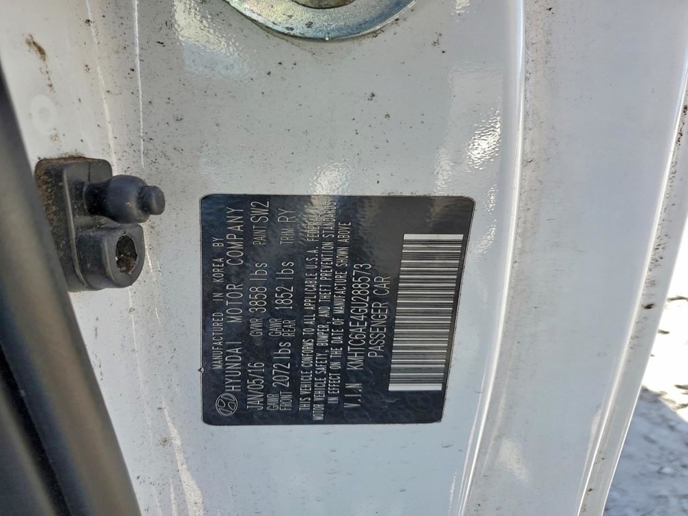 VELOSTER 2016 Glove Box 4937476