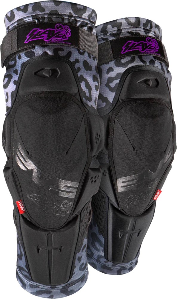 EVS Slayco96 Knee Pads Ghost/Leopard SM/MD