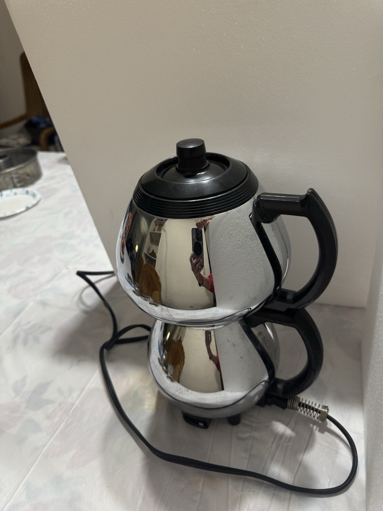 Sunbeam Coffeemaster C30 Chrome Electric Automatic Siphon Coffee Maker(L6)