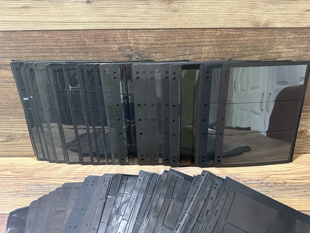 150+ Various Stamp Album Stock Pages (see photos) Used