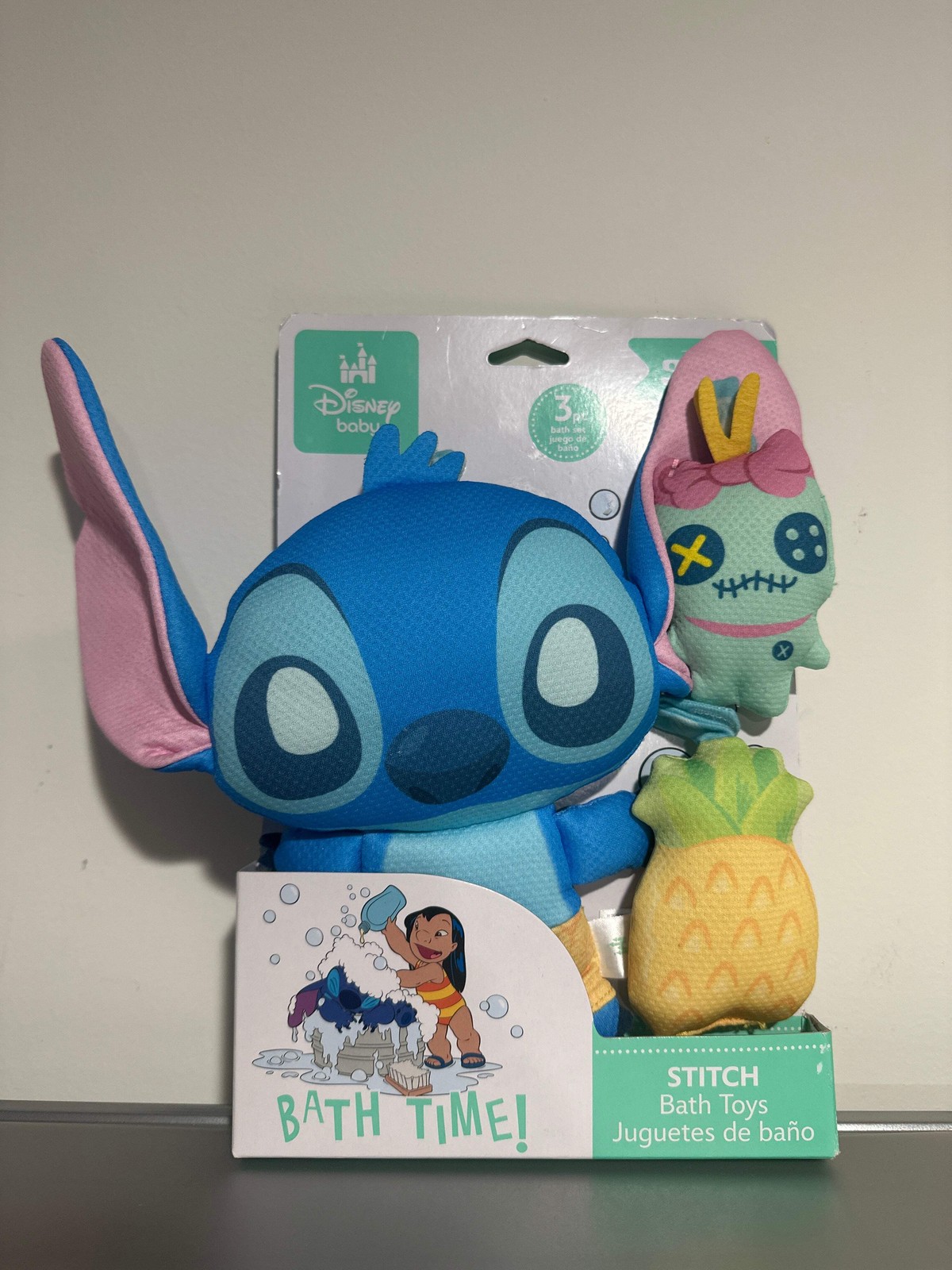 Disney Baby Stitch Bath Set – 3pc