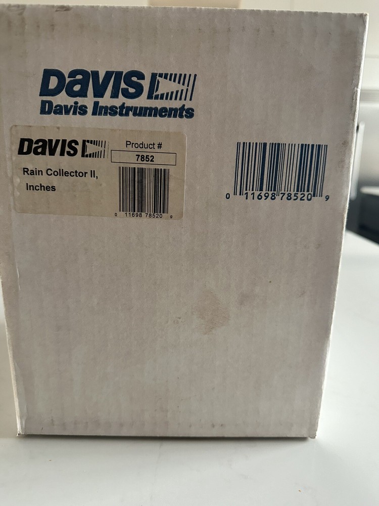 Davis rain collector II #7852