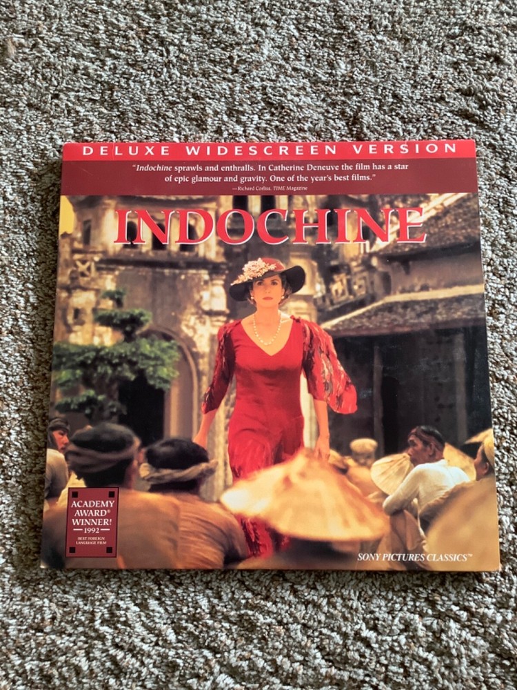 Indochine (LASERDISC, 1992) Deluxe Widescreen Version Catherine Deneuve