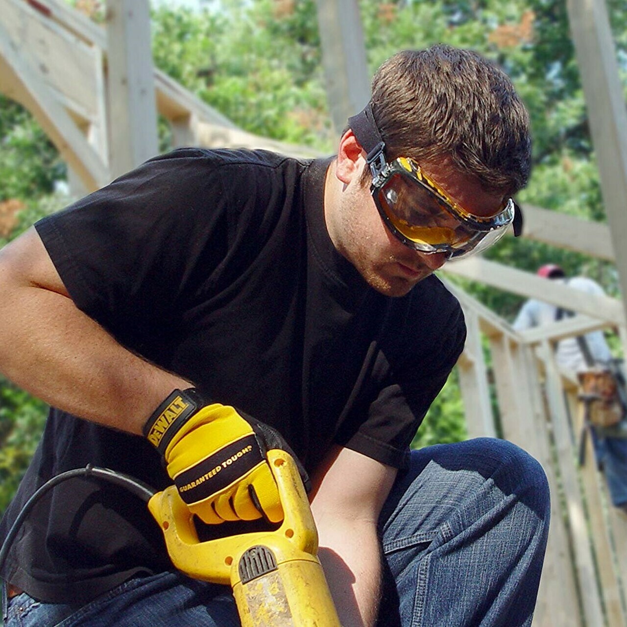 DeWalt CLEAR SMOKE ANTI FOG Protective Over Glasses Safety Goggles UV ANSI Z87+