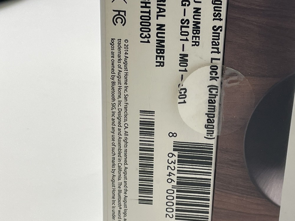 Brand NEW August Smart Lock Pro + Connect, Silver