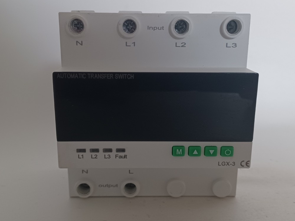 LGX3-1 63A Automatic Transfer Switch Overvoltage Undervoltage Protection 63A