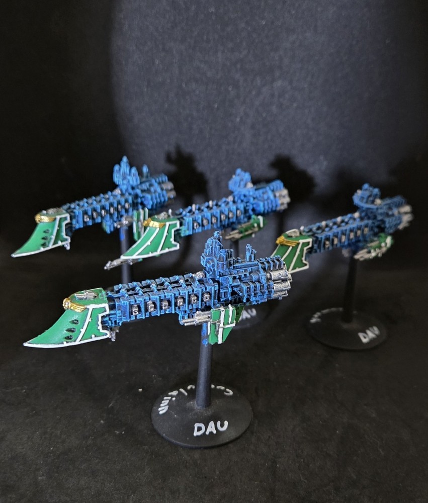 Painted Battlefleet Gothic Complete Imperial Army Fleet OOP Games Workshop