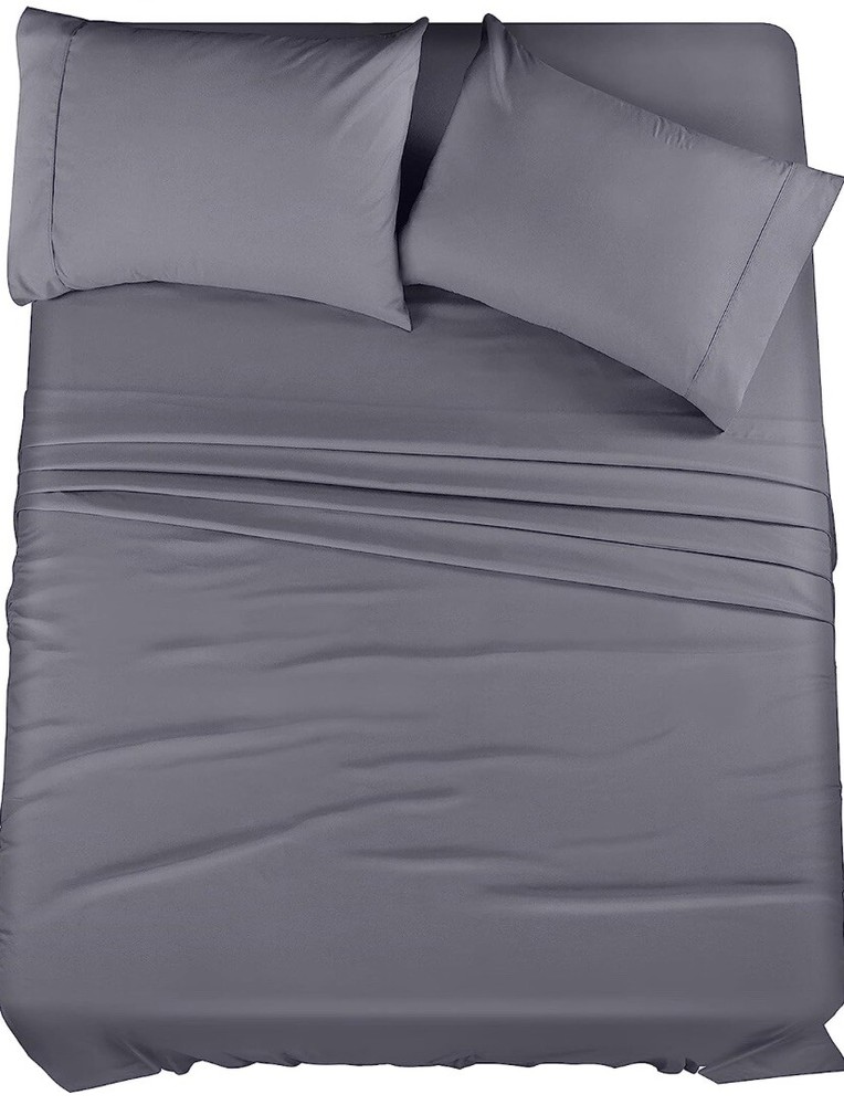 Utopia Bedding Queen Bed Sheets Set - 4 Piece Bedding - Brushed Microfiber