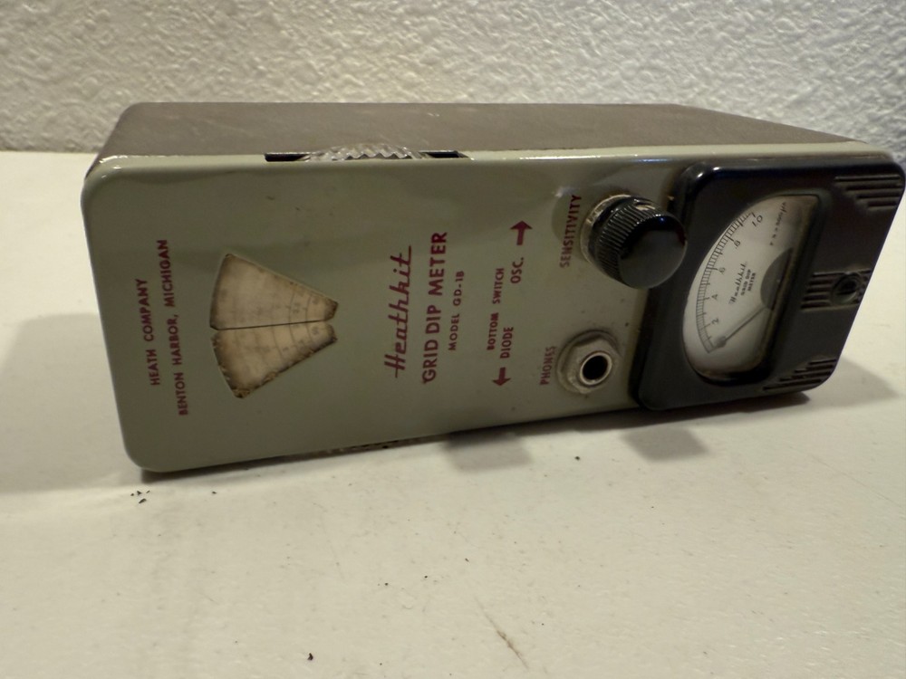 vintage HEATHKIT MODEL GD-1B GRID DIP METER
