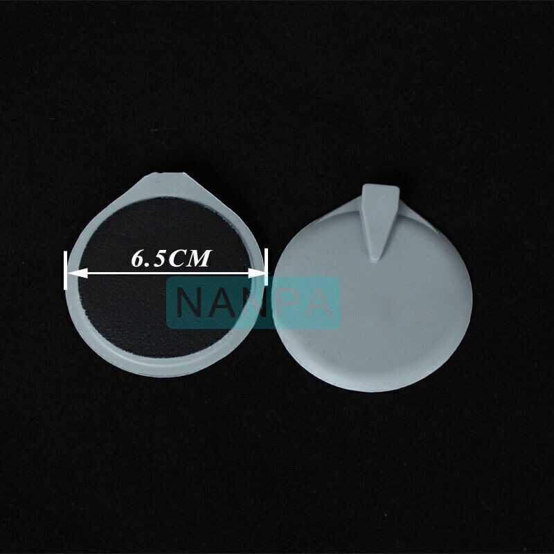 2PCS Reusable Rubber Replace Electrode Pads For Microcurrent Body Shape Massager