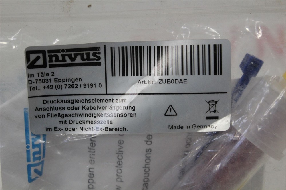 Nivus Pressure Equalization Element ZUBODAE