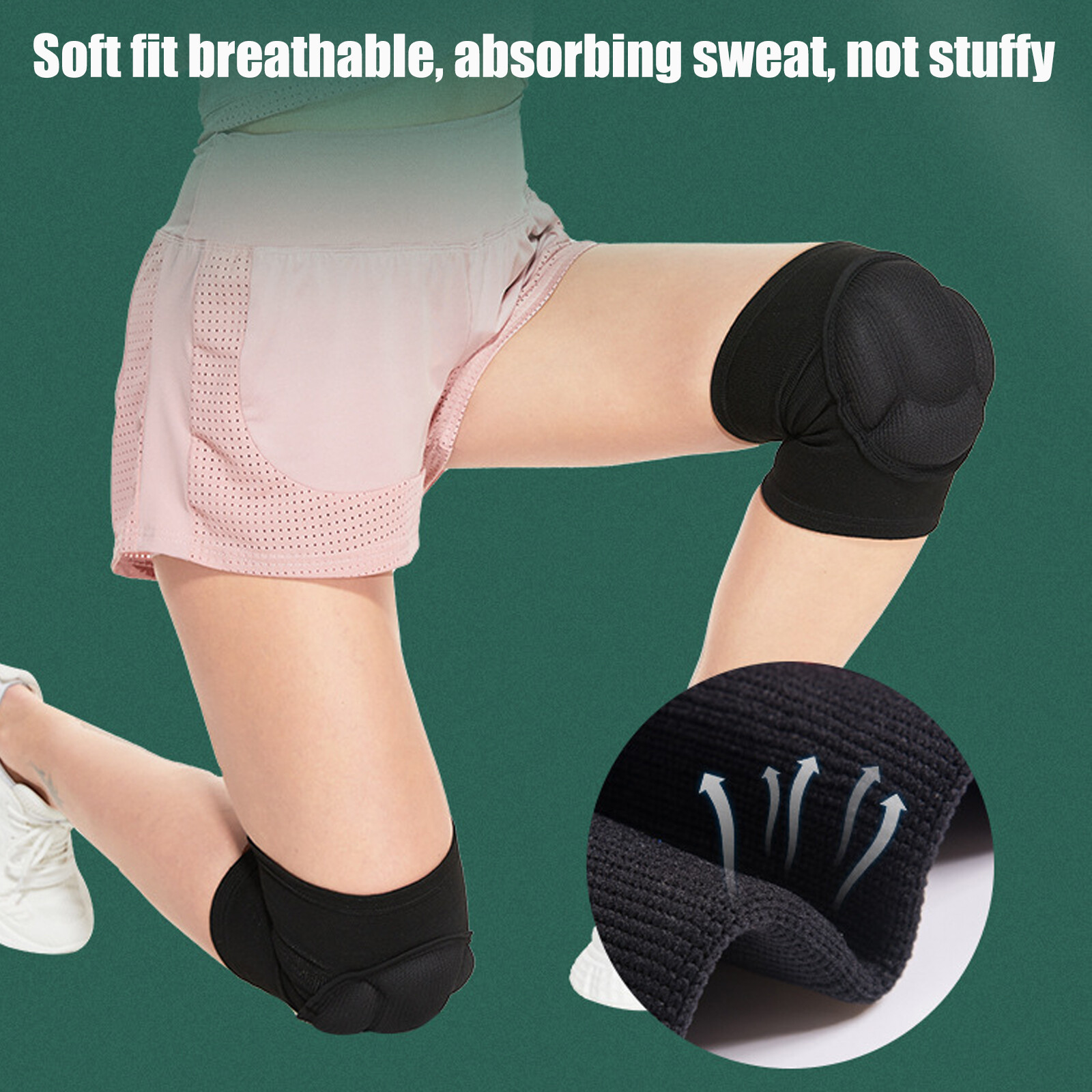 2 Pair Professional Knee Pads Leg Protector For Sport Work Flooring Construction