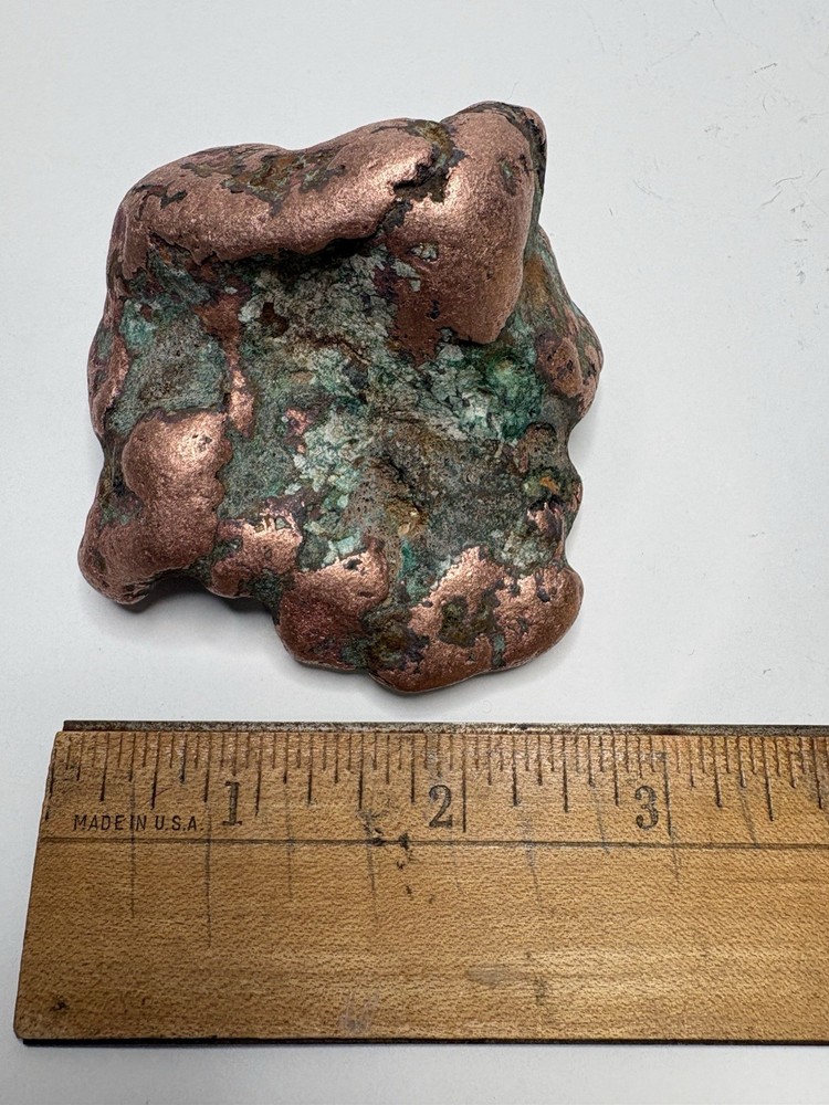 Pure Solid Native Michigan Float Copper Mineral Display Specimen Upper Peninsula