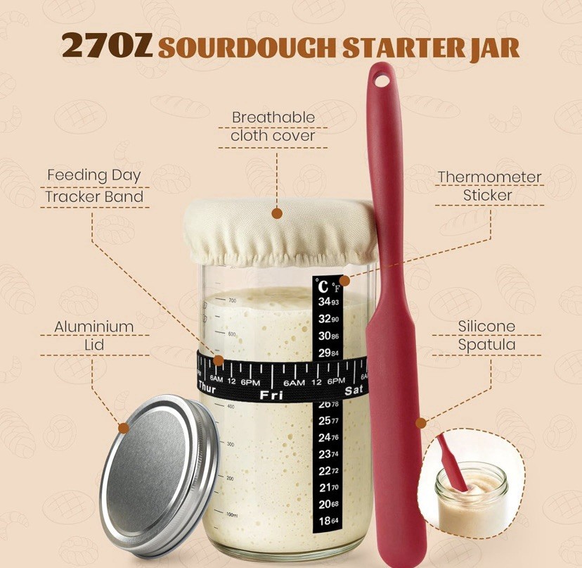 Tiagowell Sourdough Starter Kit Bread Making