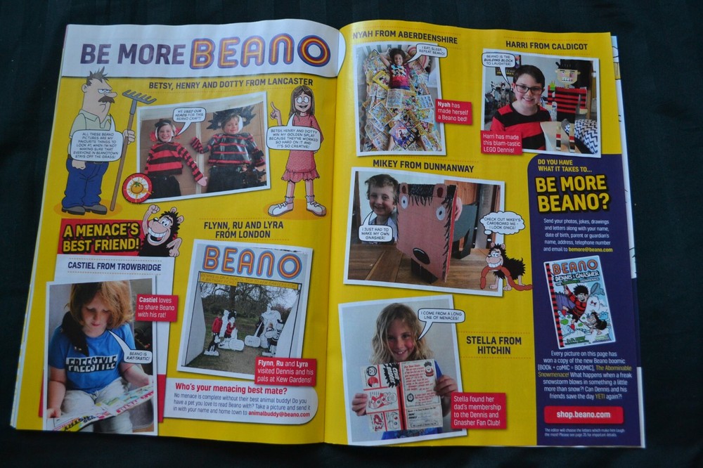 BEANO Comic Issue #4120 29/01/22 29th January 2022 Making History