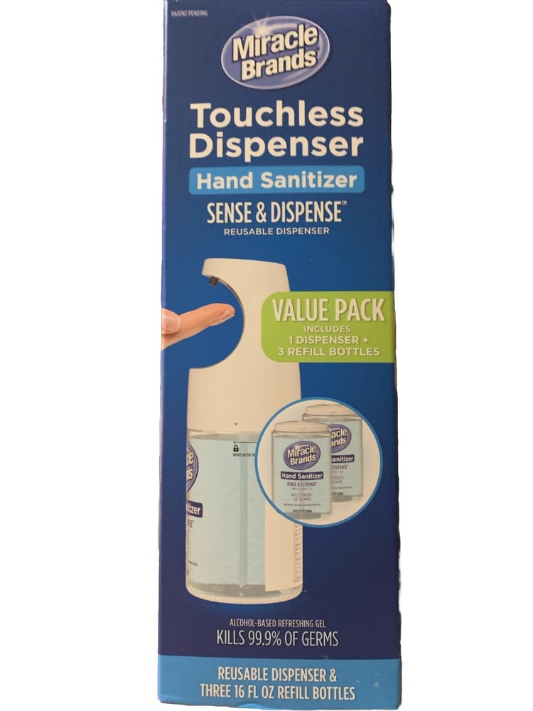 Miracle Touchless Dispenser plus 3 refills