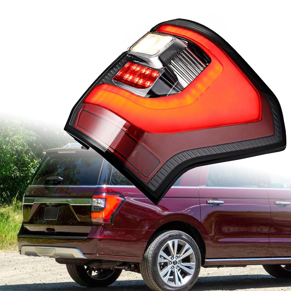 LED 后尾灯适用于 2018 - 2021 Expedition 右握制动运行信号反转