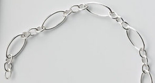 Sterling Silver Long and Short Chain 3.6mm Oval Various Lengths 925 Quality