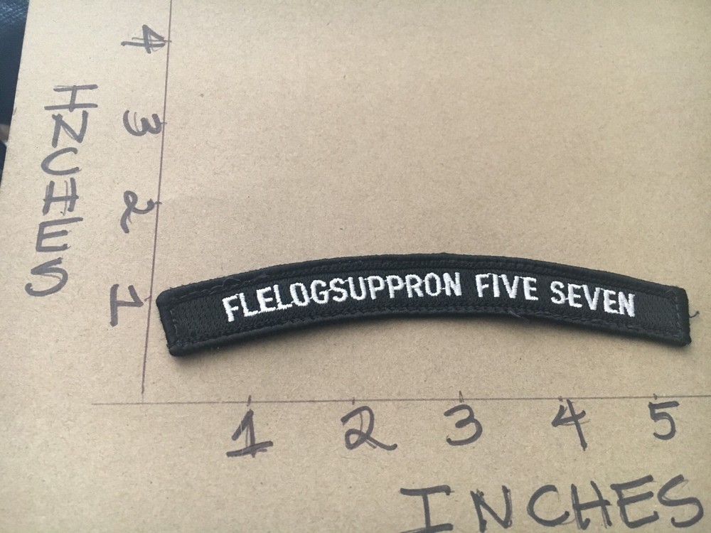 US NAVY SHOULDER STRIP TAB rocker Patch Flelogsuppron Five Seven