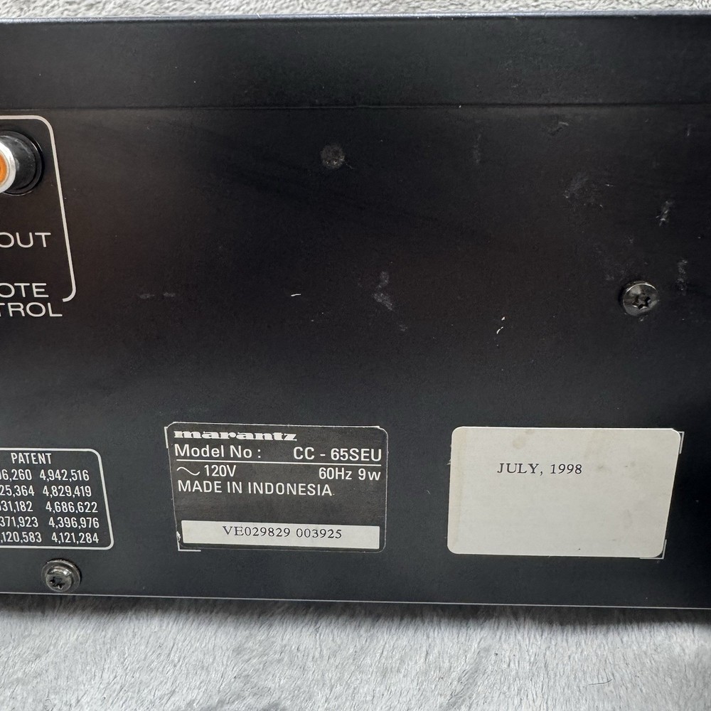 Marantz CC-65SE Compact Disc Changer