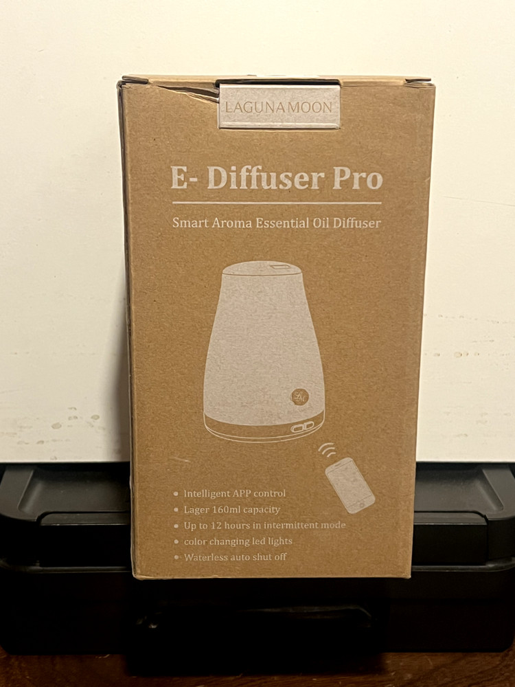 LAGUNAMOON E Diffuser Pro Smart Aroma Essential Oil Diffuser Lite Bluetooth Diff