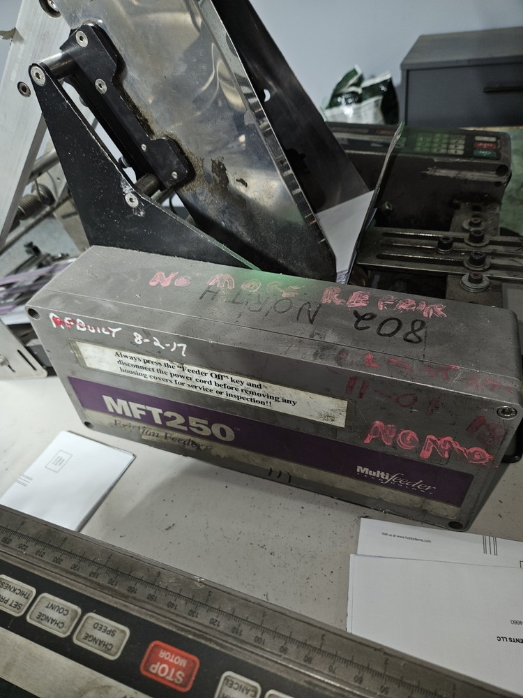Multifeeder MFT 250 friction feeder