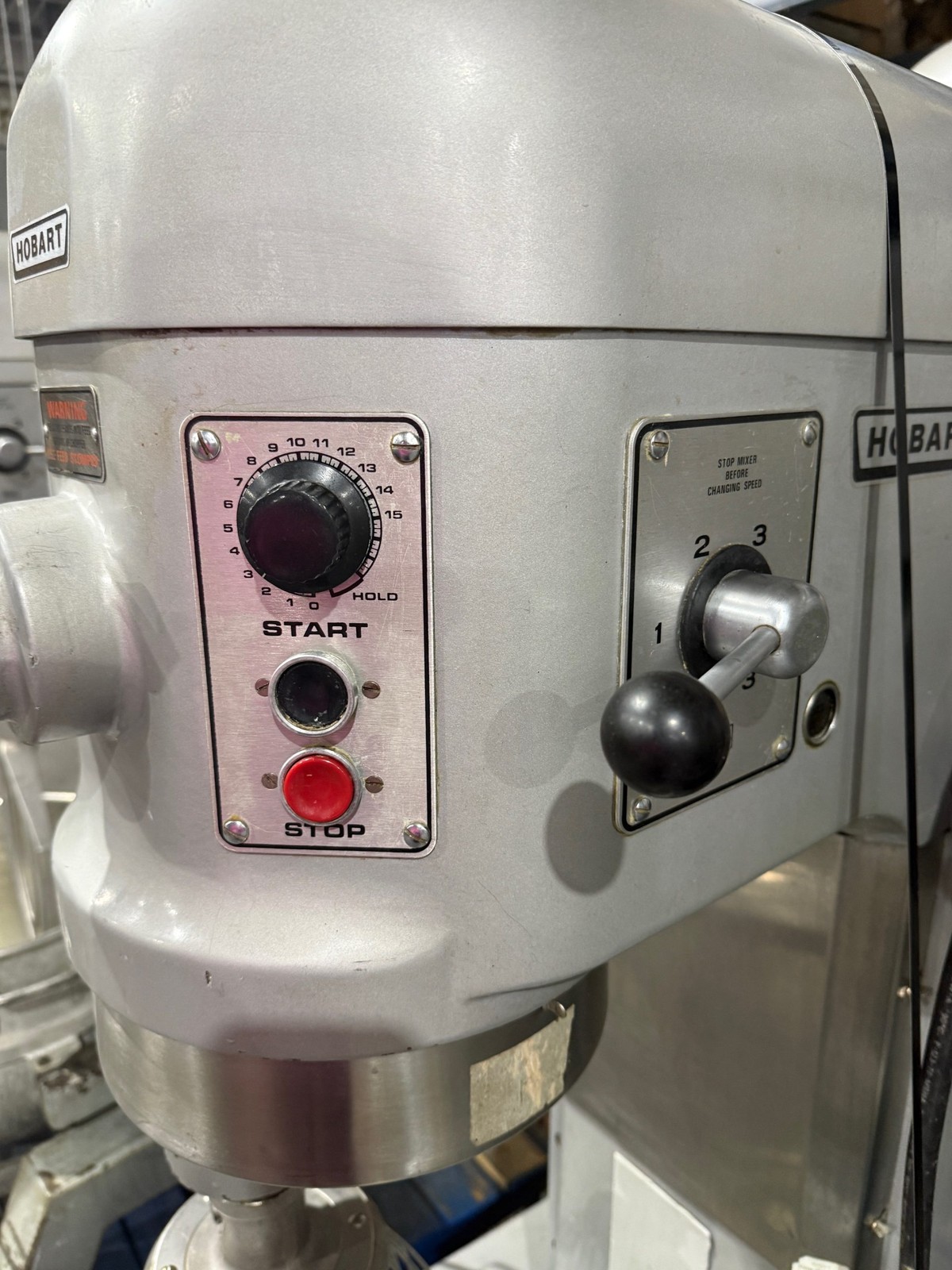 HOBART H600T COMMERCIAL 60 QT BAKERY DOUGH MIXER W/ WHISK ATTACHMENT ONLY