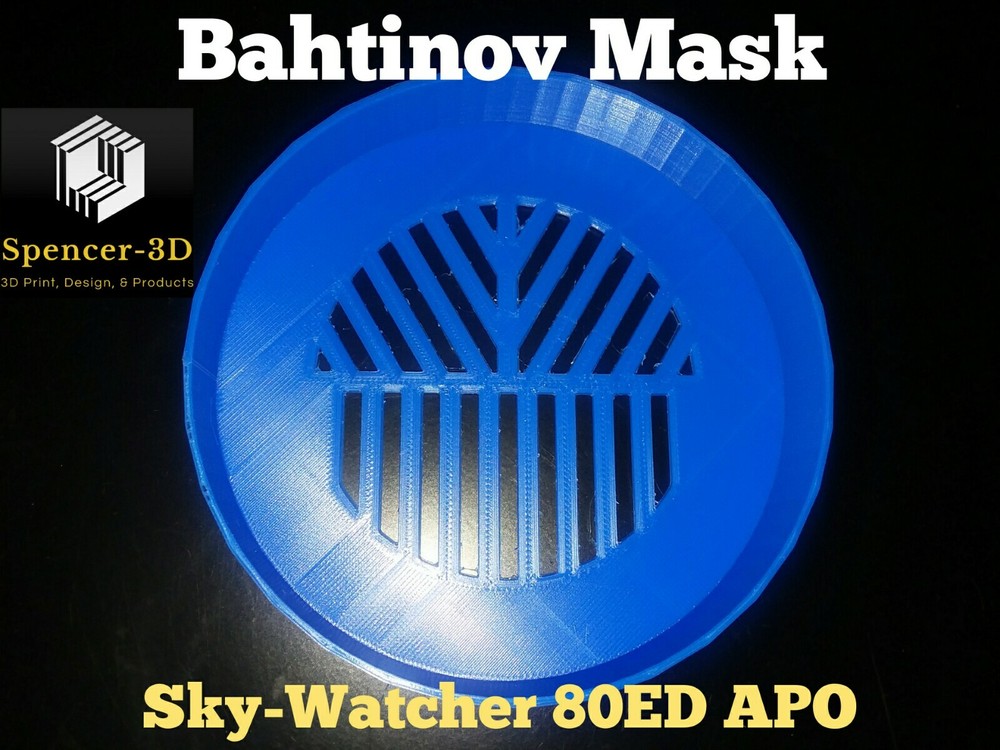 Sky-Watcher 80ED APO Telescope Bahtinov Focus Mask for Telescope