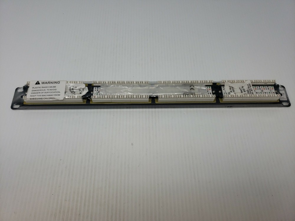 Cable Matters UL Listed Rackmount or Wall Mount 24 Port Patch Panel (RJ45)