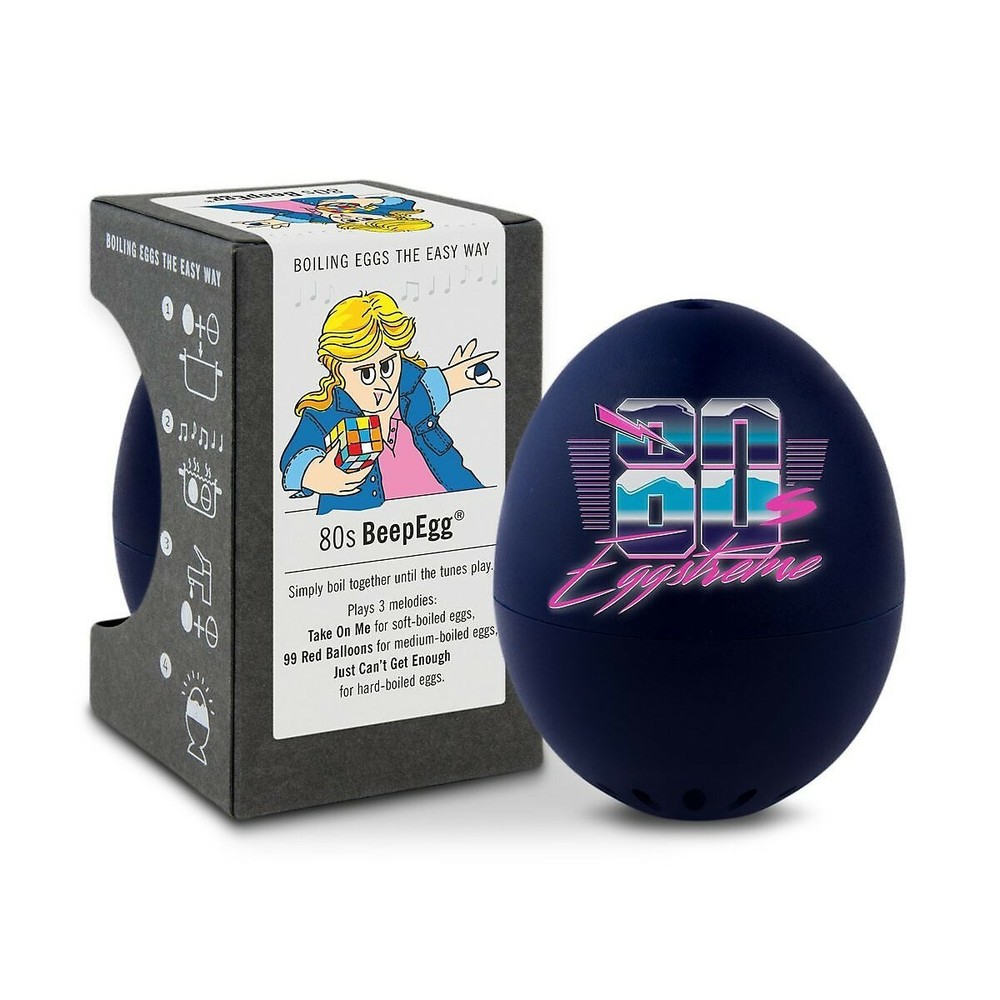 BrainStream BeepEgg Musical / Singing Floating Egg Timer - 80's