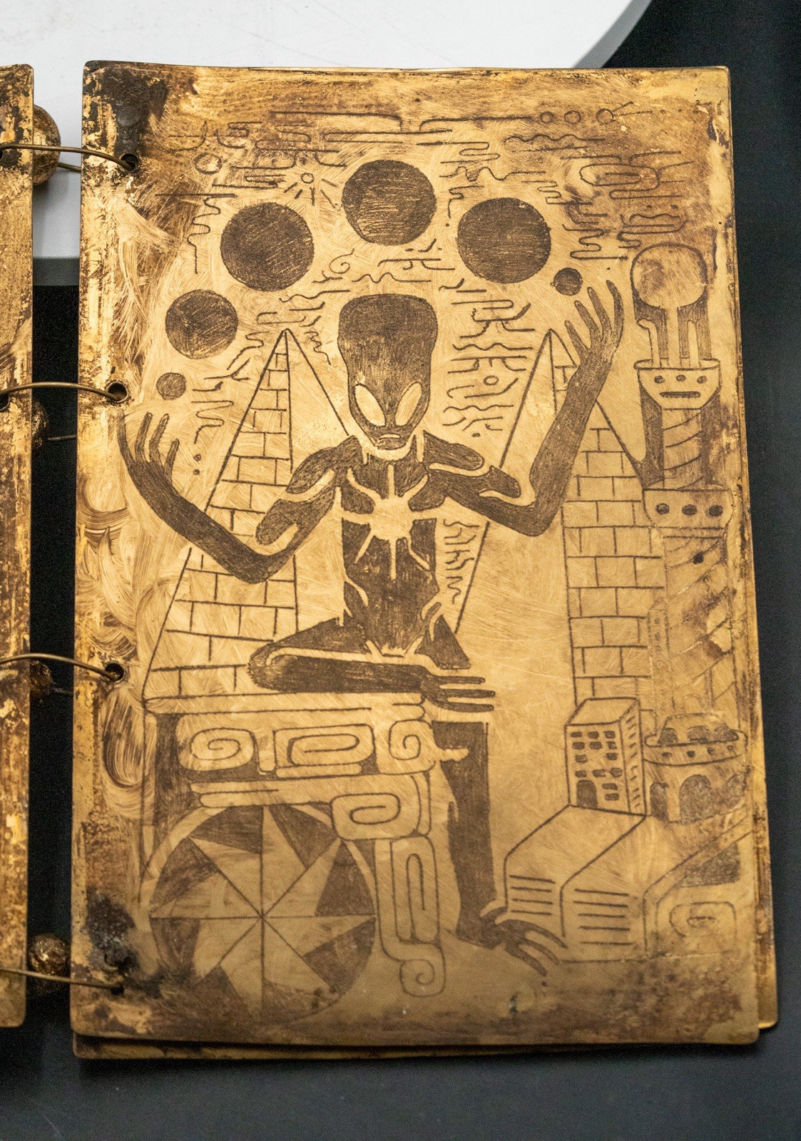 Bronze Book From Guerrero Mexico Ojuelos Buga Mark Evolution