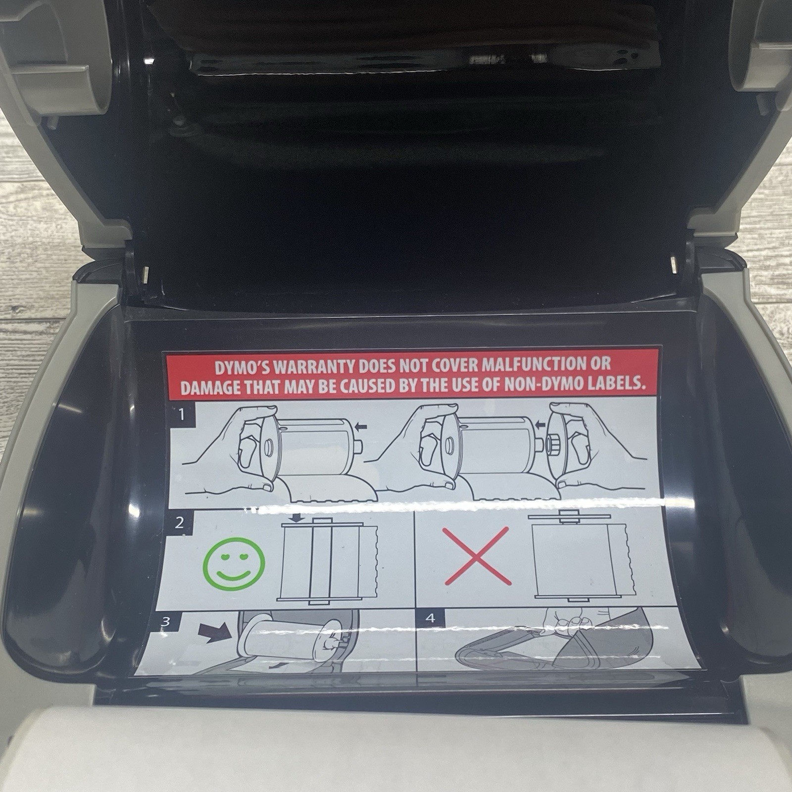 Dymo LabelWriter 4XL Thermal Label Printer - Black w/ Extra Roll Tested Working