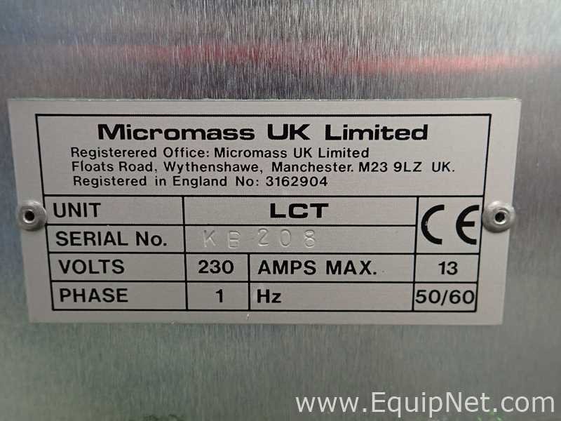 WATERS MICROMASS UK LCT Mass Spectrometer