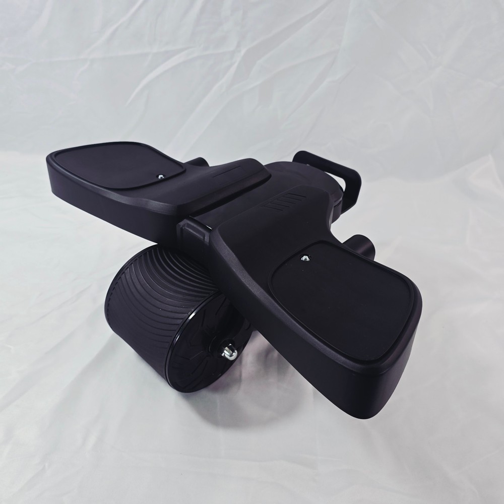 Ab Roller Machine Automatic Rebound Abdominal Trainer Core Workout with Mat Home