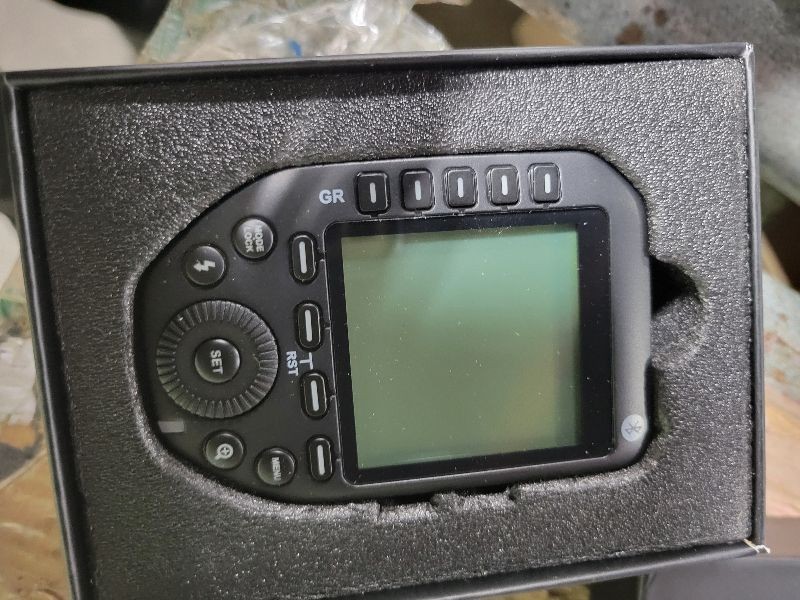 Wireless Flash Trigger for Nikon Cameras with TCM Bluetooth Hotshoe Locking LCD