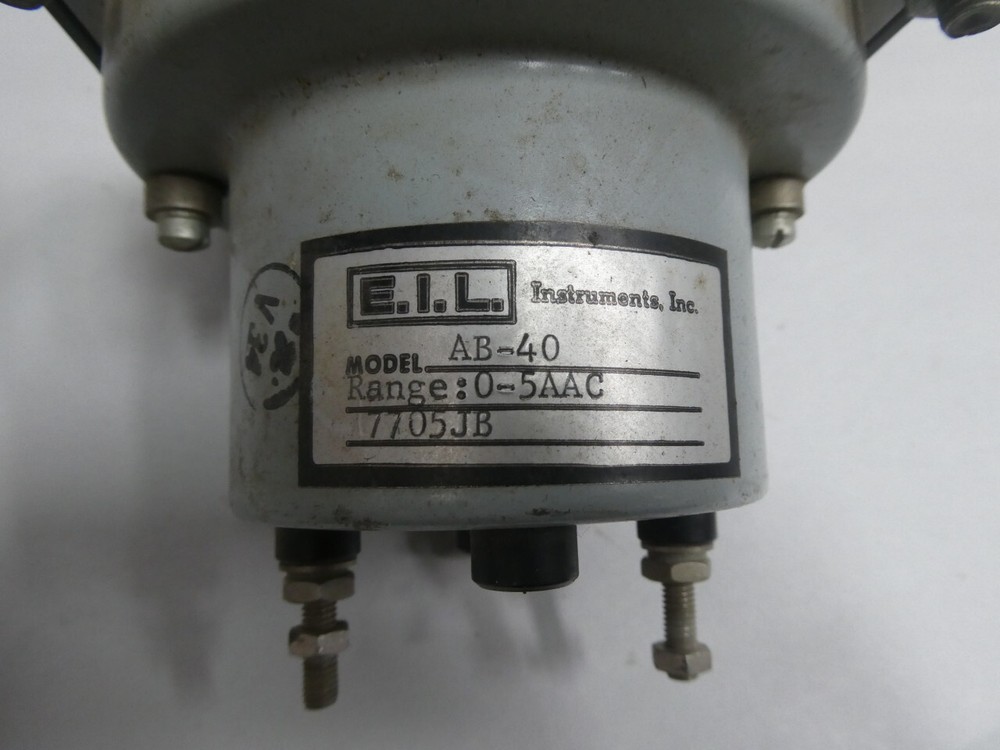 Eil Instruments AB-40 Ammeter 0-1500a Amp