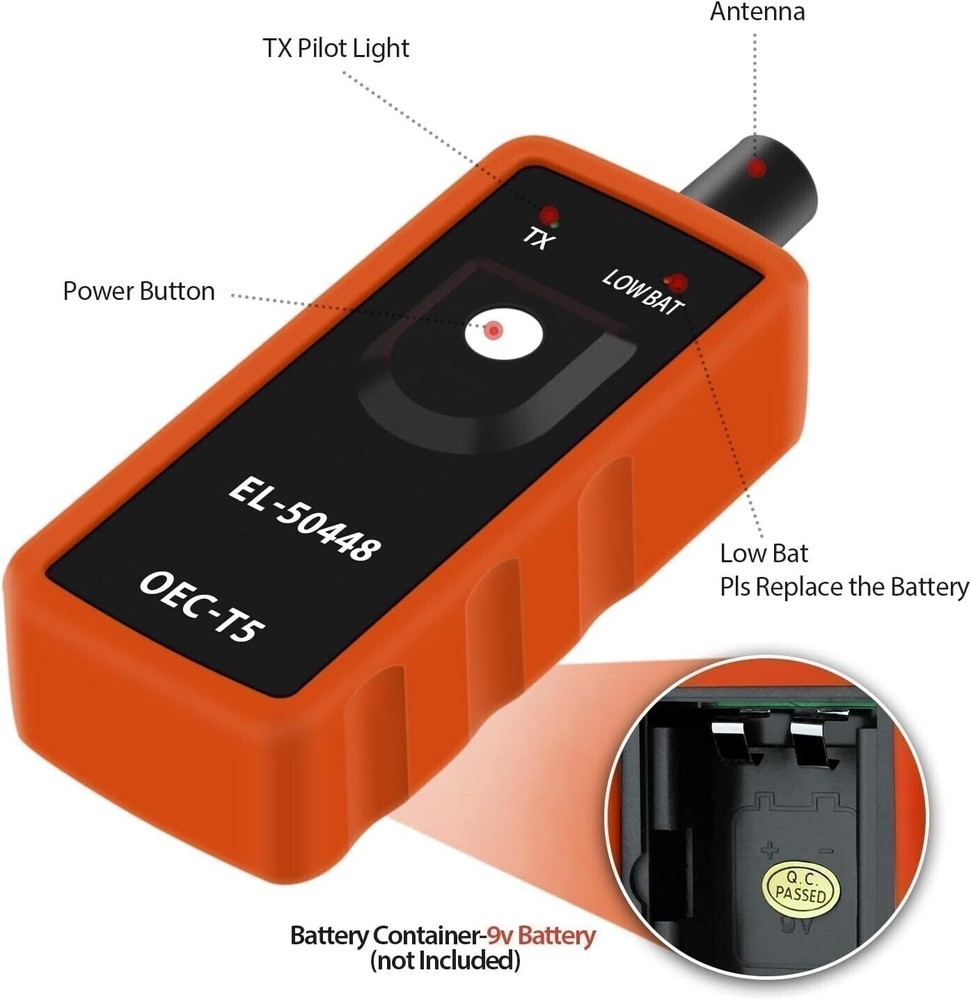 TPMS Tire Pressure Sensor Relearn Reset Programmer for 1997-2013 C5 C6 Corvette