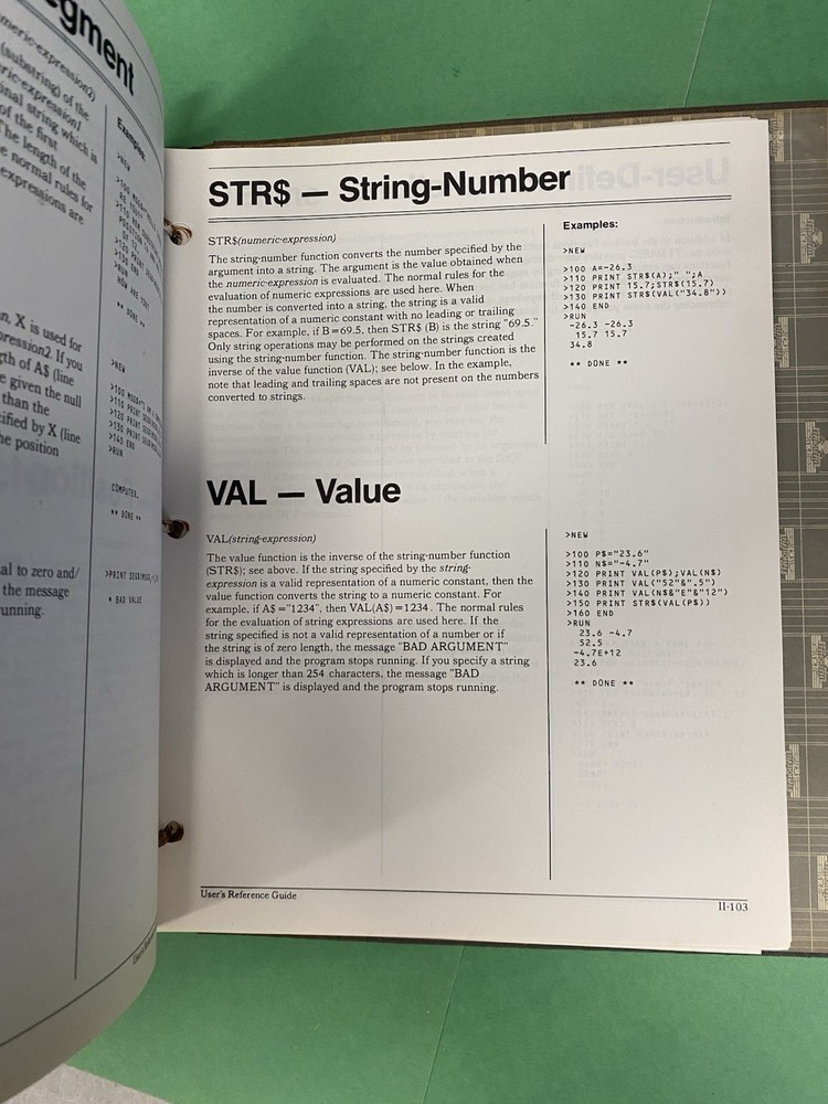Vintage Texas Instruments TI-99/4A Computer Beginners Basic Book User Guides Etc