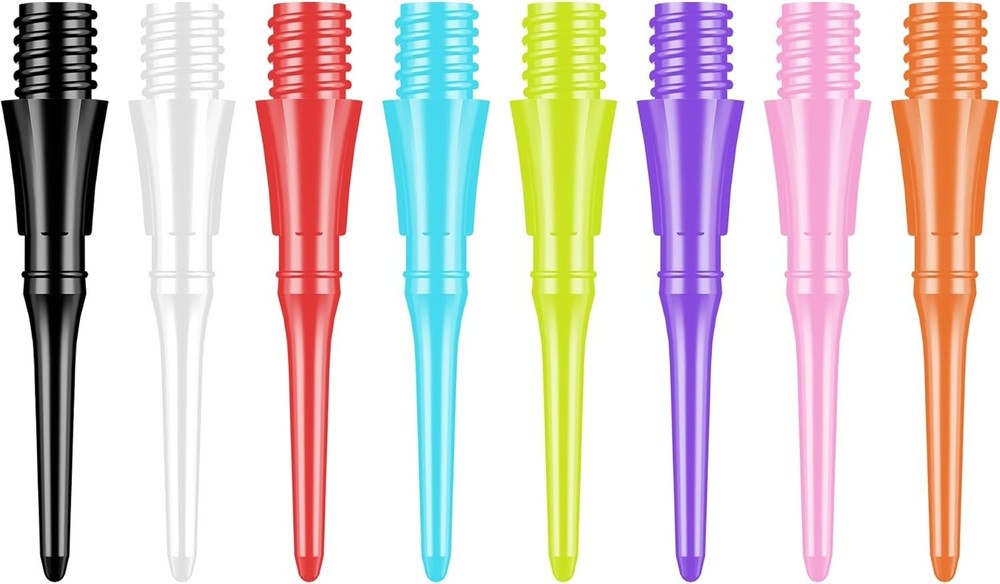 2BA Thread Soft Tip Dart Points 100/1000pcs Plastic Replacement Tips NEW