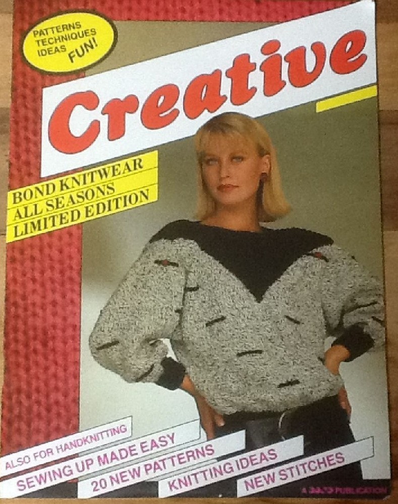 Creative Pattern Book For Bond / USM / Ultimate Sweater Machine Incredible (8mm)