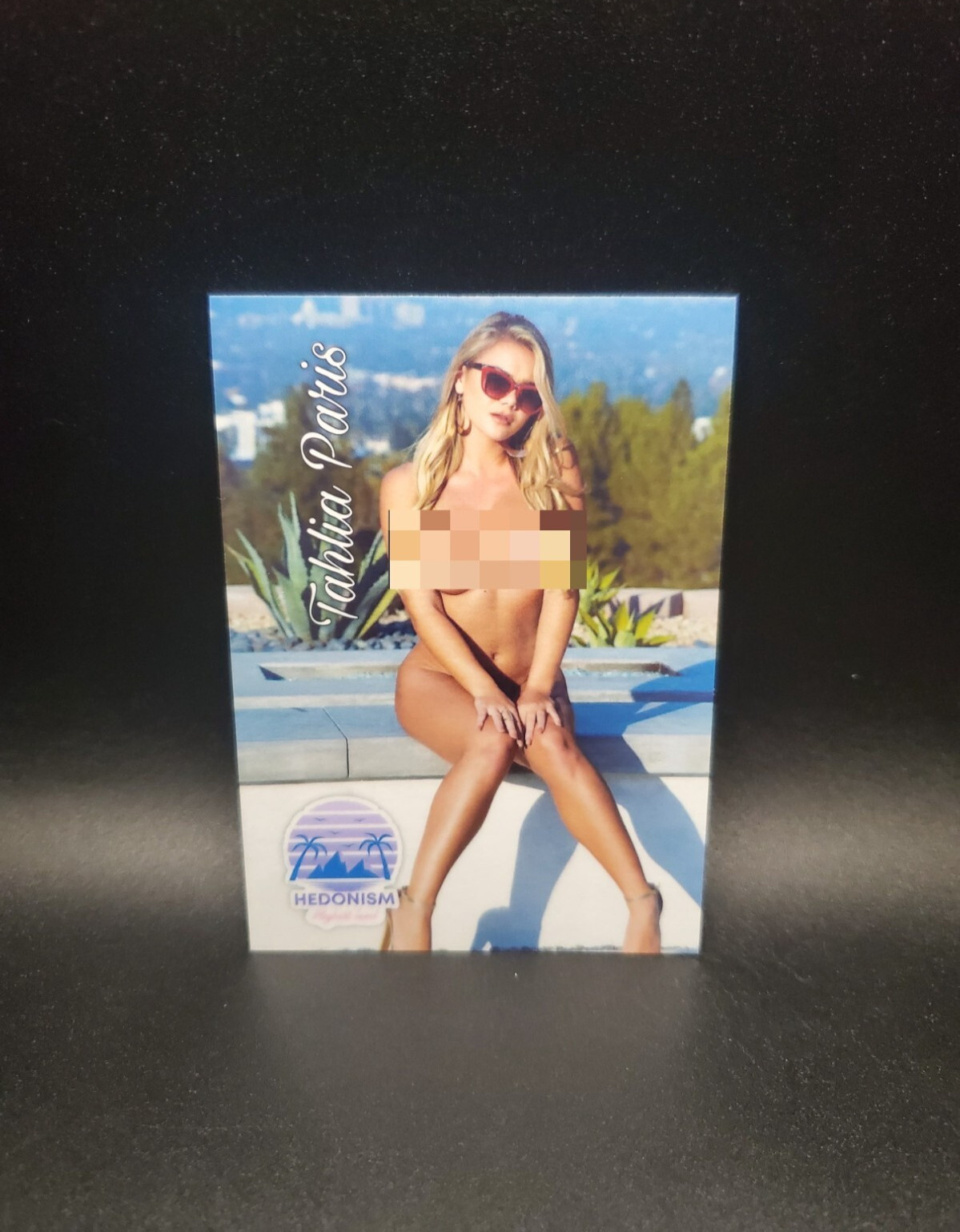 Tahlia Paris #1C (2025) eXcess Hedonism Highest Level [Custom ACEO Art Card]