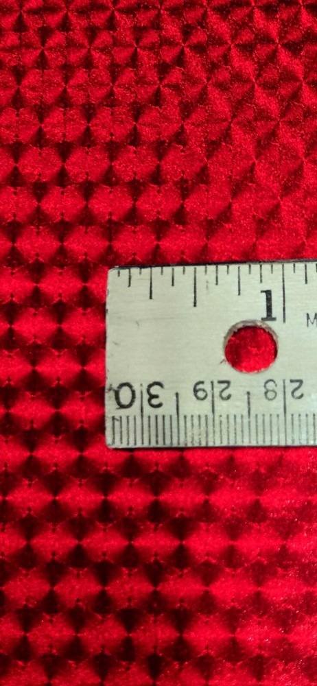 Cherry Red Small Engine Turn Sign Plotter Cutter 24" x 10'