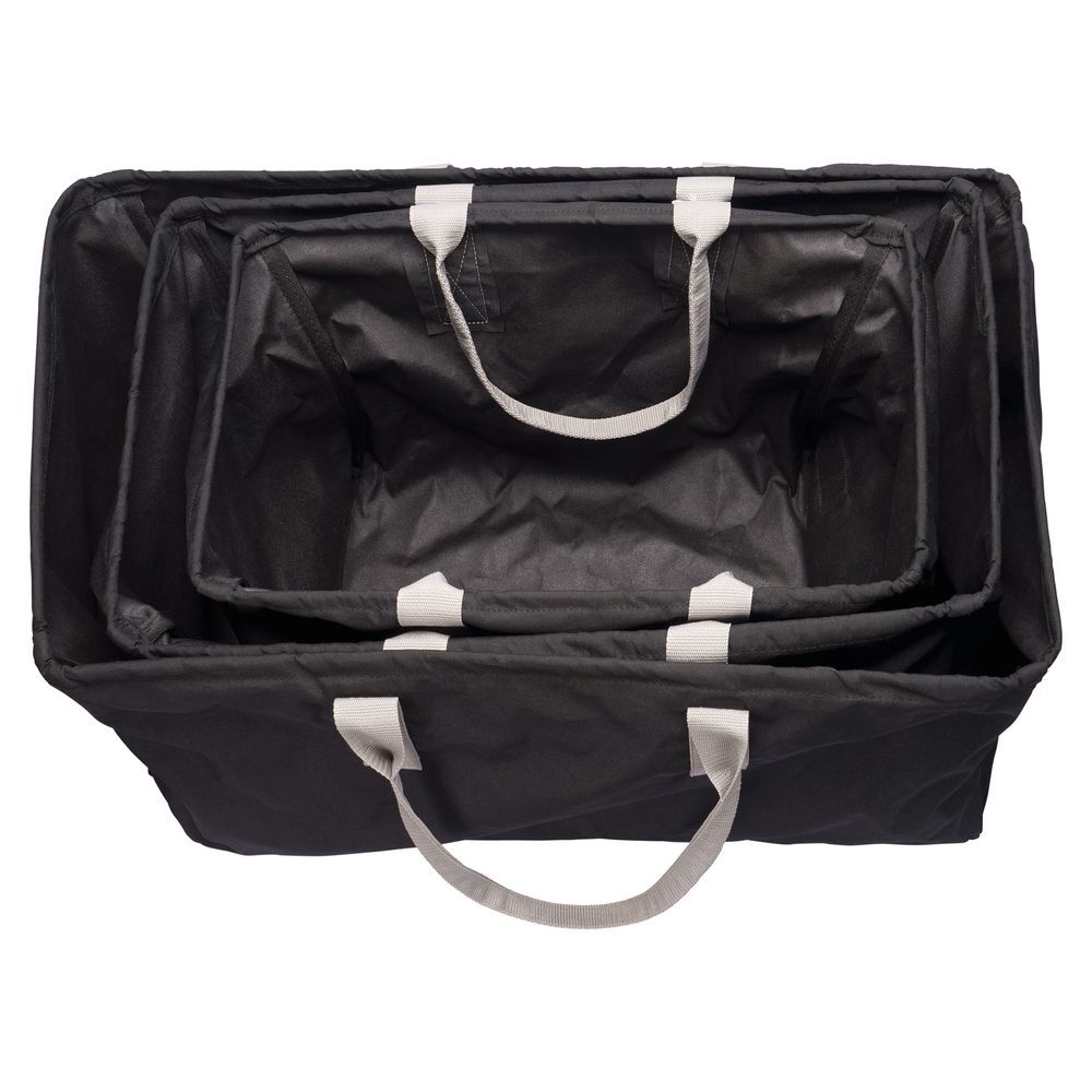 Schneiders Horsemans Utility Tote 3 Pack | Versatile Storage | Black/Silver