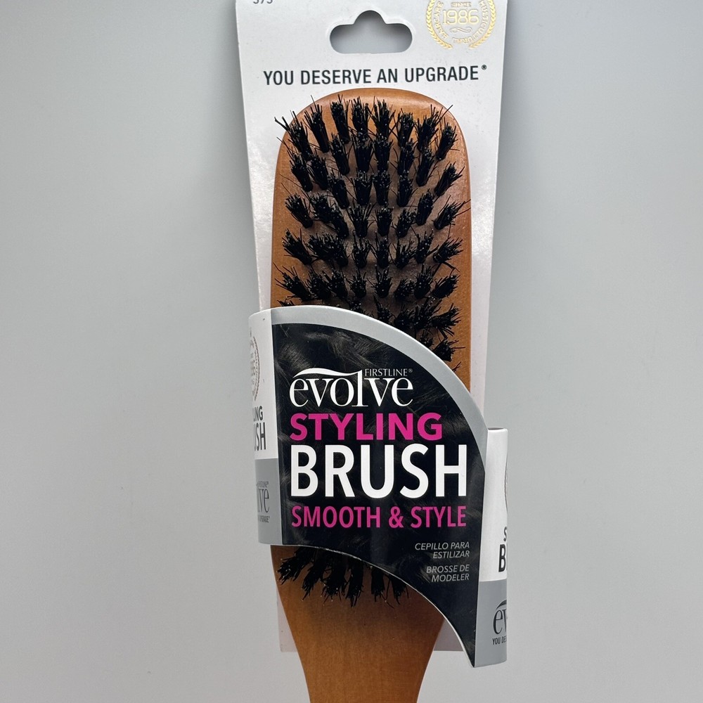 Evolve Boar Styling Brush #575 Smooth and Style Premium Quality