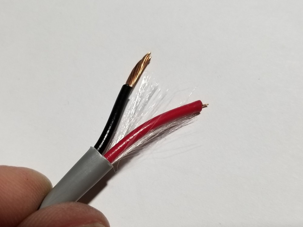 Advanced Digital 11602R 16/2C Stranded Riser Security/Alarm Cable Gray /100ft