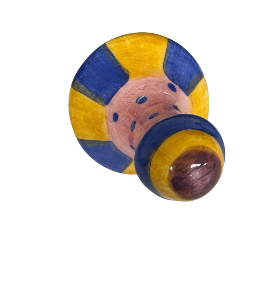 Ganz Bella Casa 4 Drawer Pulls Ceramic Colorful Knobs Whimsical Hand-Painted #8